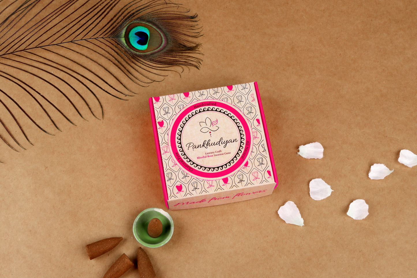 Blissful Rose Luxury Incense Cones