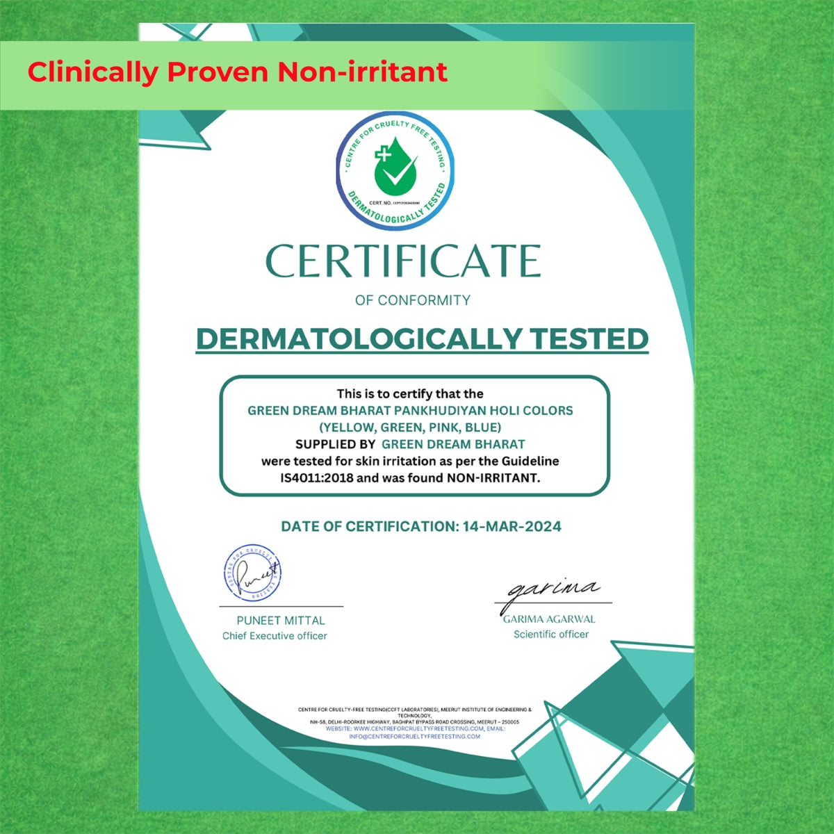 Organic Holi Gift Set with Natural Gulal & Premium Thandai Powder | Eco-Conscious Celebration Pack