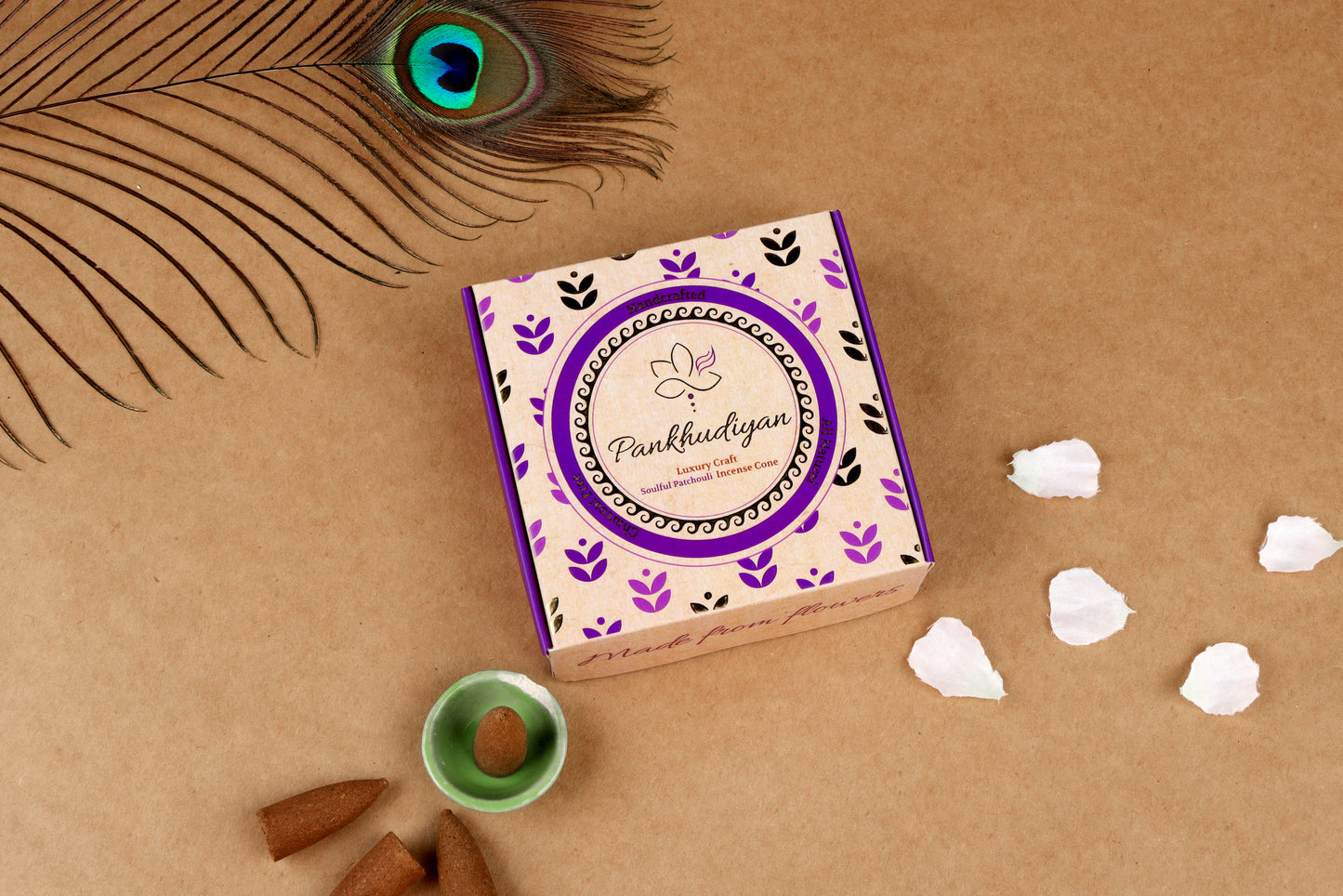 Soulful Patchouli Luxury Incense Cones