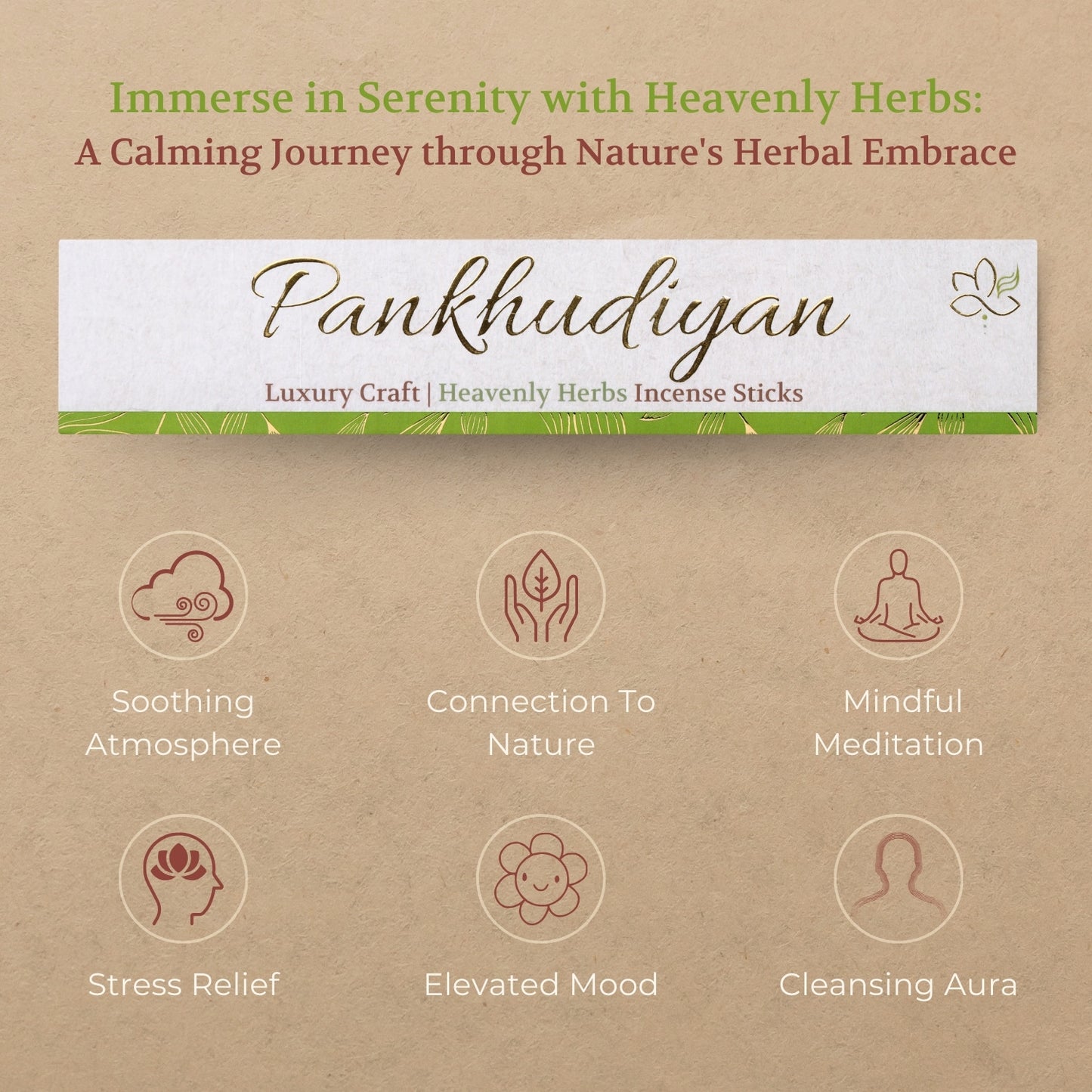 Heavenly Herbs Luxury Incense Sticks