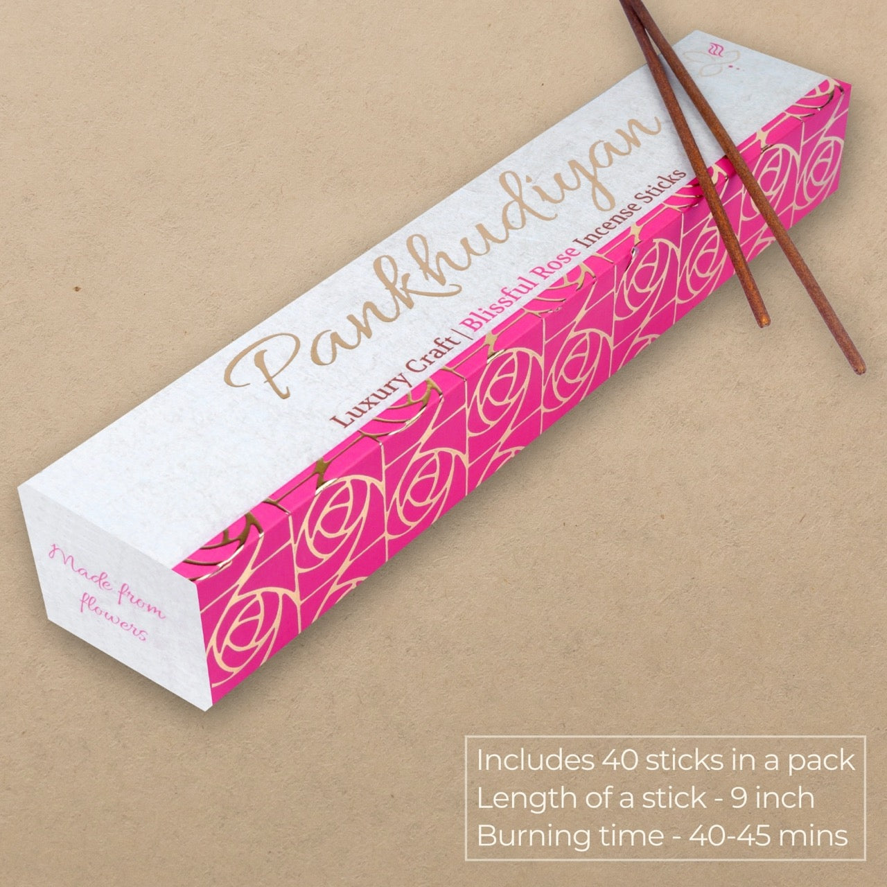 Blissful Rose Luxury Incense Sticks