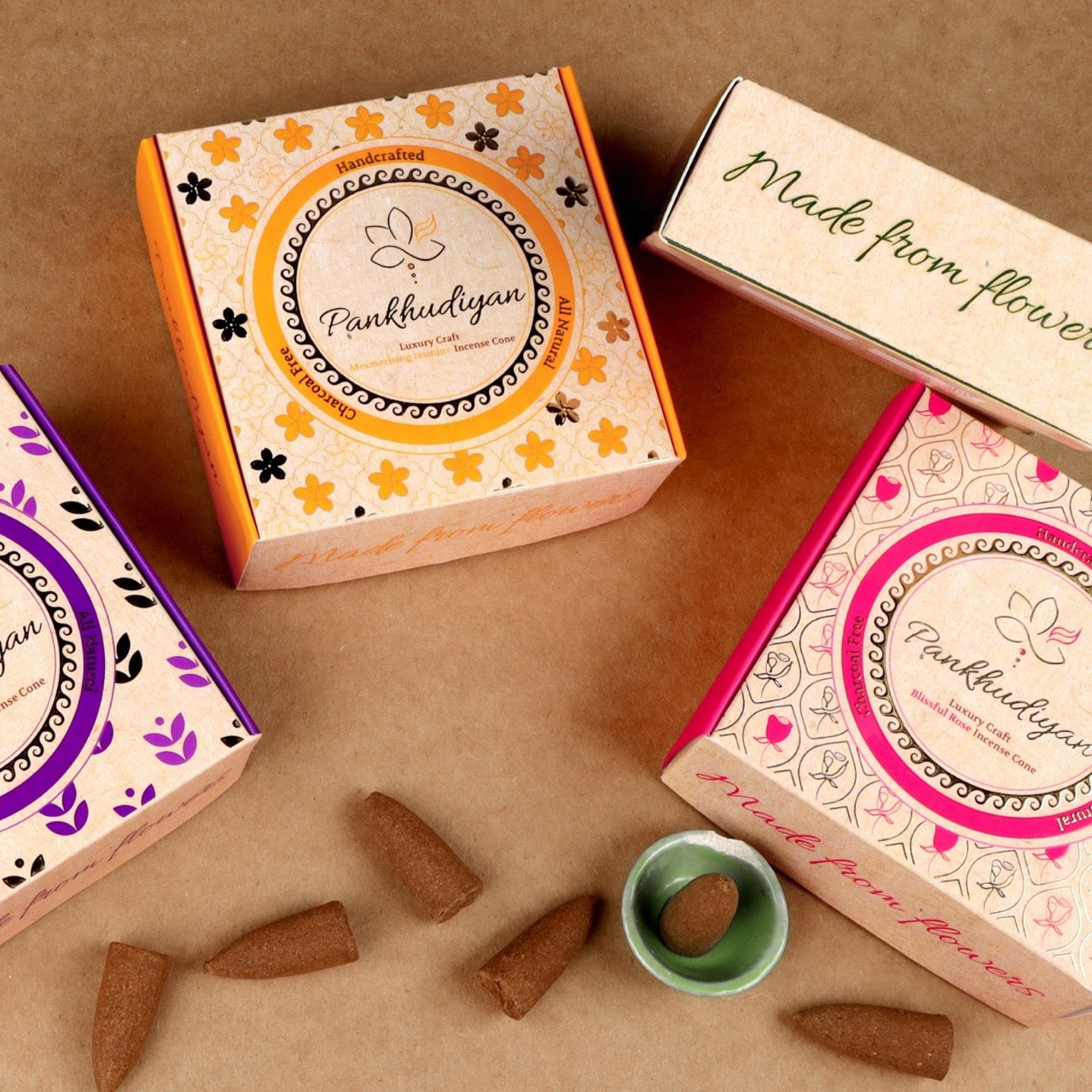 Blissful Rose Luxury Incense Cones