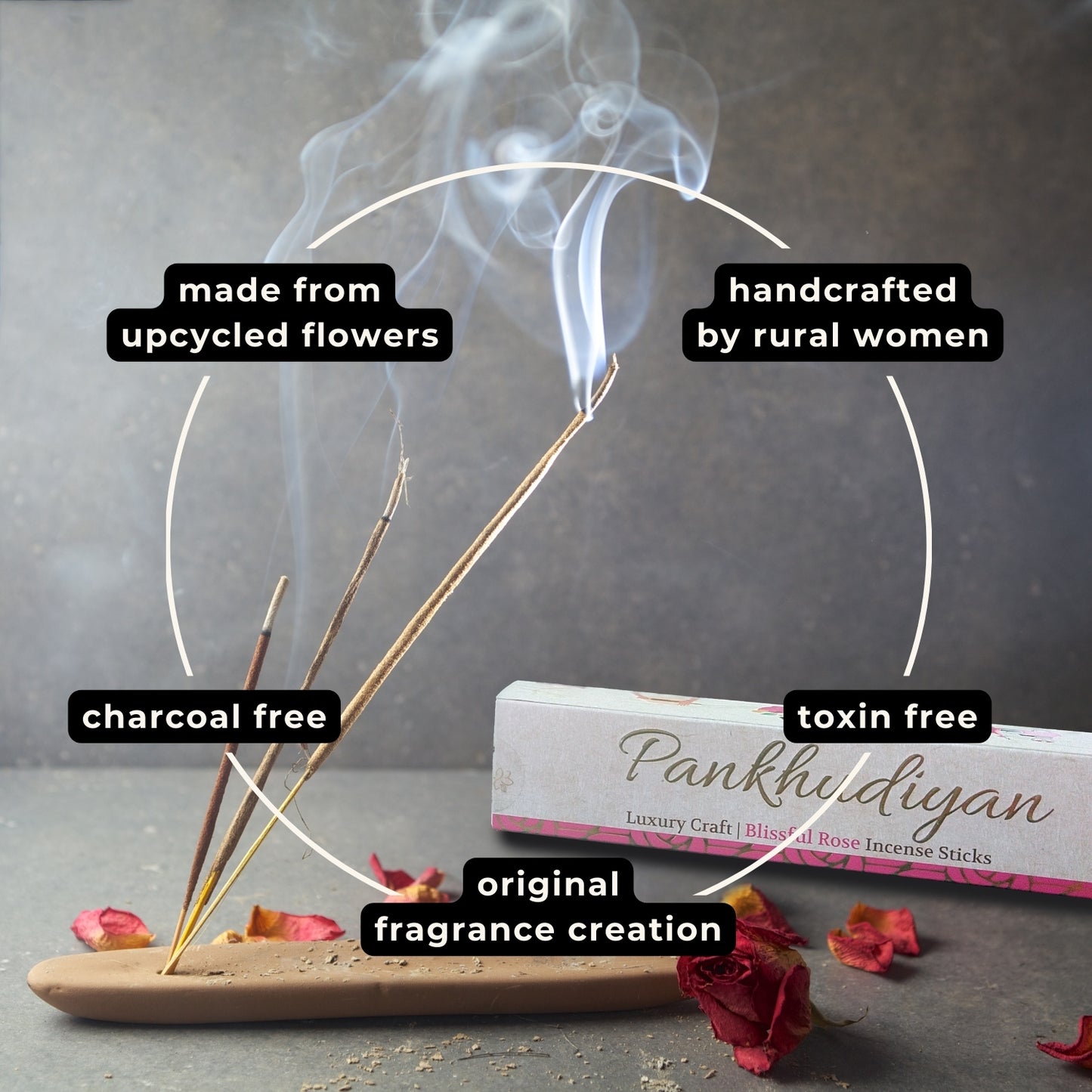 Blissful Rose Luxury Incense Sticks