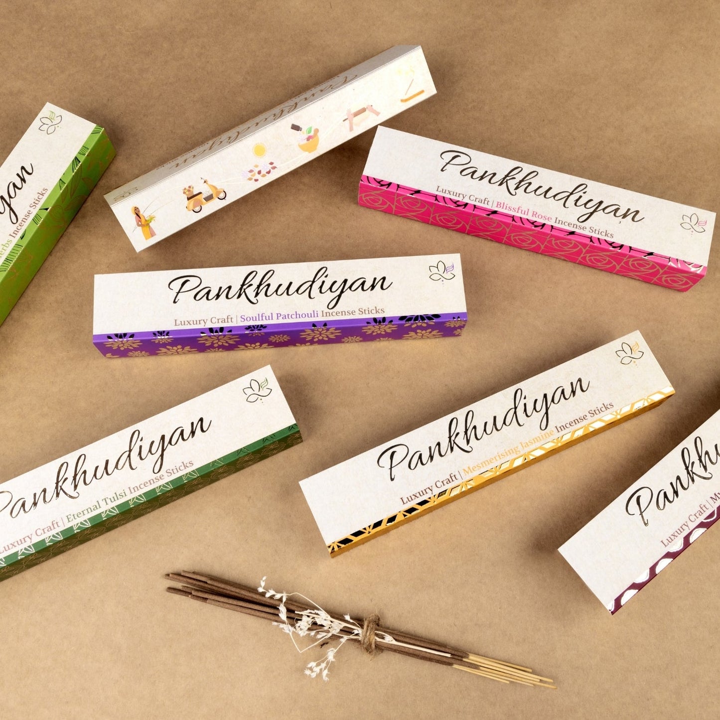 Eternal Tulsi Luxury Incense Sticks